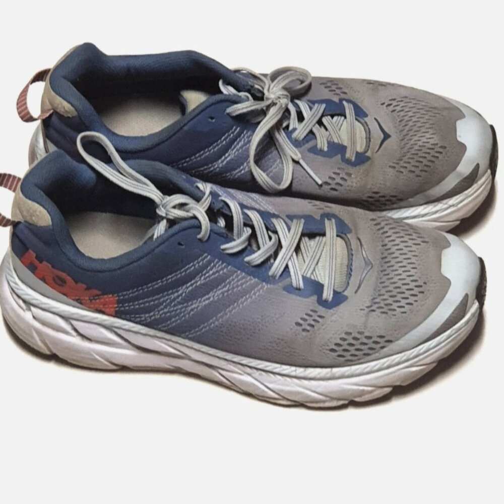 HOKA Women’s Clifton 6 Plein Air Moonlight Size 9 Blue Running Shoes